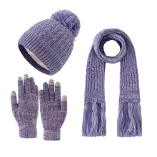 Kids Winter Warmer Hat Scarf For Toddlers Girls Boys Lined