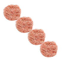 Heat-Resistant Soldering Tip Cleaner Sponge (1/4PCS), Durable Brass Scouring Pads for Stainless Steel, Oven Racks & Grills – Compatible with