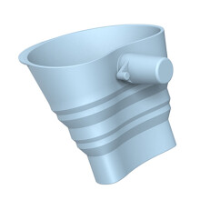 Flexible Silicone Flour Funnel Stand Mixer, Attachment 30 Angled Spout Baking Accessory