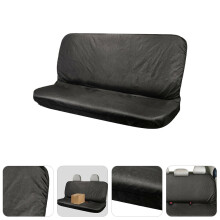 NICEXMAS Waterproof Barrier Dog Seat Cover for Back Seat Pet Seat Cover Backseat Protector Car Seat Cover Rear Seat Cover