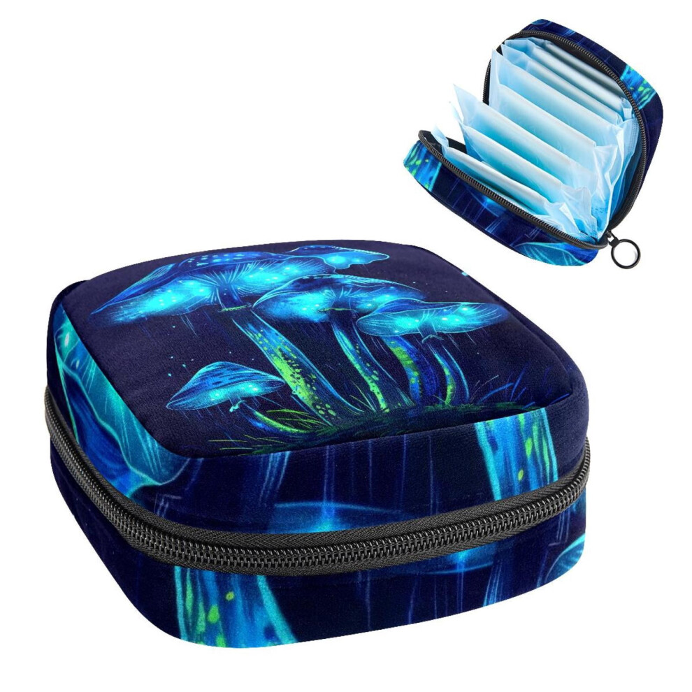 Sanitary Napkin Storage Bag Portable Glow-in-the-Dark