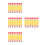 32Pcs Durable PVC Inflatable Pencil Party Decorations Yellow Classroom 5