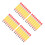32Pcs Durable PVC Inflatable Pencil Party Decorations Yellow Classroom 7