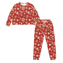 Women's Christmas Snowflake Pajama Set XL