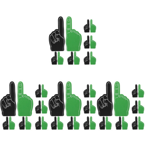 48Pcs Reusable Eva Foam Hands Cheer Props Assorted 2