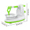 AuroraX compatible with Apple Peeler – 2-Blade Replacements, All-in-One Corer/Slicer, Dishwasher Safe, Includes Container 2