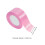 2Rolls Pink Polyester Ribbon for Party Gift Wrap & 8