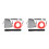 2Sets Adjustable Swim Resistance Bands Red Swim Training Harness 7