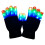 LED Gloves Adjustable Flashing Modes Rechargeable 1