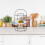 FRCOLOR Kitchen Silverware Multi-layer Storage Rack Dish Plate Shelf Food 6