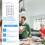 FRCOLOR Kitchen Silverware Multi-layer Storage Rack Dish Plate Shelf Food 7