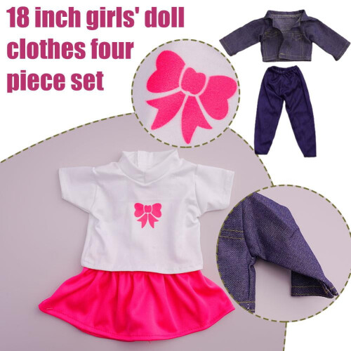 18 Inch Doll Clothes Set with Accessories 1