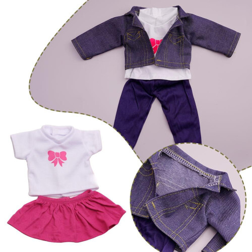 18 Inch Doll Clothes Set with Accessories 2