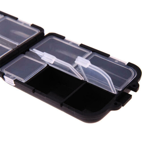 Tackle Box Plastic Multipurpose 10-Compartment Storage 2