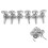 Acoustic Guitar Machine Head Knobs 6 Pcs 5