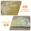 Coussin Bain En PVC Ventouses Pour Support Stable 4