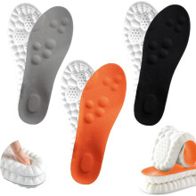 2/3 Paar Herren-Einlegesohlen für Wanderschuhe, 4D-Memory-Schaum mit Fußgewölbeunterstützung, atmungsaktiv und stoßdämpfend – kompatibel mit