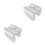 2Pcs Tub Bath Toy Holder Mesh Bag Shape Organizer 6