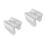 2Pcs Tub Bath Toy Holder Mesh Bag Shape Organizer 7