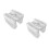 2Pcs Tub Bath Toy Holder Mesh Bag Shape Organizer 8