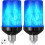 Flickering Flame Light Bulb E26 Base Blue 4 Modes 1