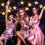 Gold Star Cutouts Double-Printed Glitter Paper 40 pcs 6