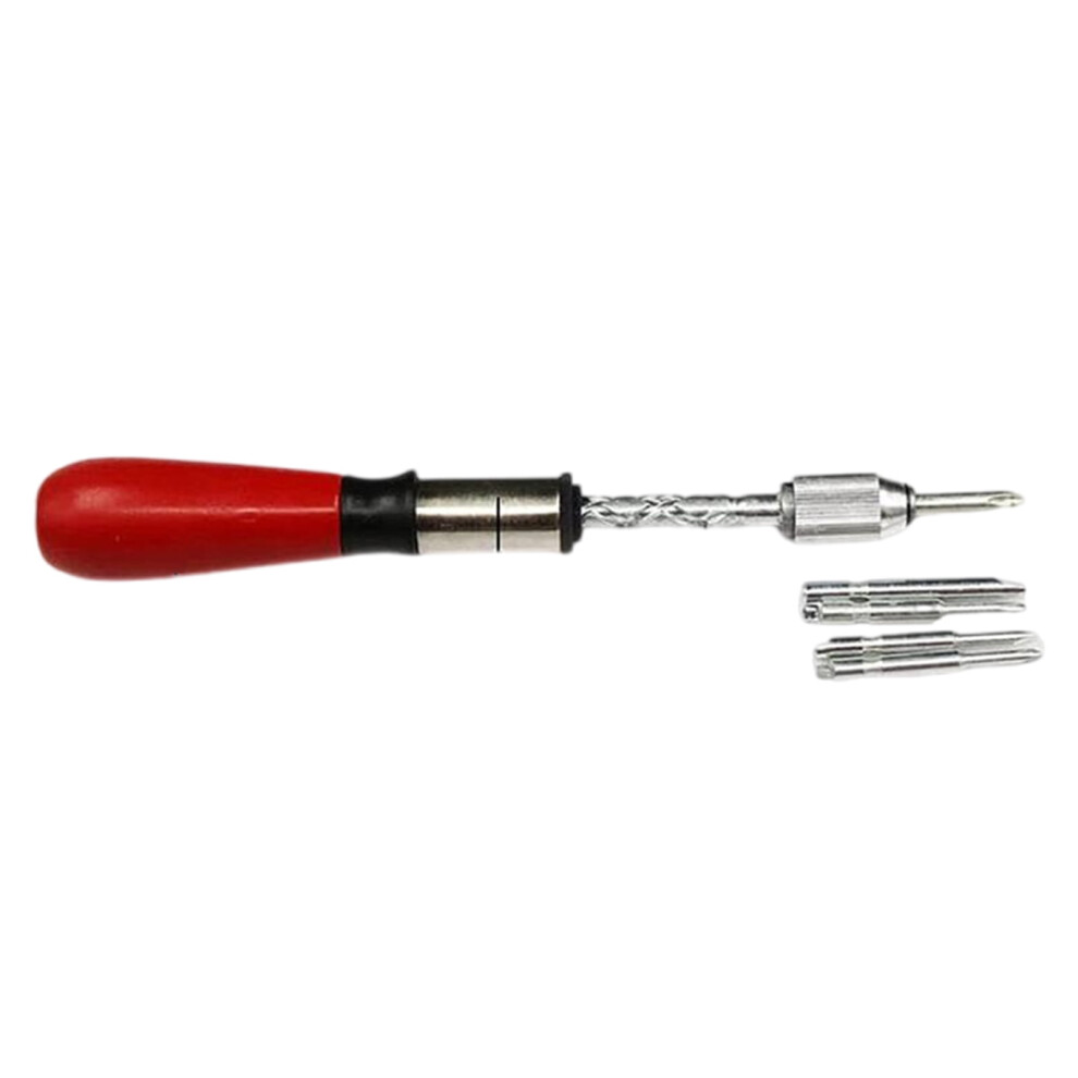 Semi Automatic Screwdriver Push Pull Handle Ratcheting Screw Driver With Replaceable Bit For Project Accessories 9341593634403