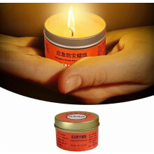 Bougie de secours, coupe-vent et longue durée de combustion (30 h), 80 g – pour les pannes de courant, le camping, la randonnée et l'éclairage