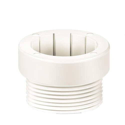 Umbrella Pole Stabilizer Sleeve – 1 3/4" Threaded Adapter for Pool & Patio Umbrellas – Durable Insert (Pool Deck Accessory)