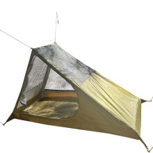 Breathable Rodless Mesh Tent Portable Solo tent Camping Hiking