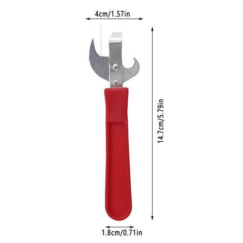 Stainless Steel Manual Can Opener Side Cut Multi-Tool 1