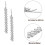 2 Pairs Decorative Bobby Pins Silver for Anniversaries 3
