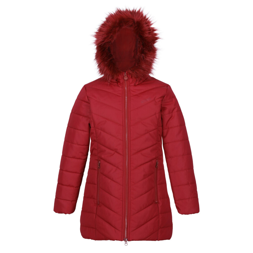 Regatta (7-8 Years, Rumba Red) Childrens/Kids Fabrizia Insulated Jacket