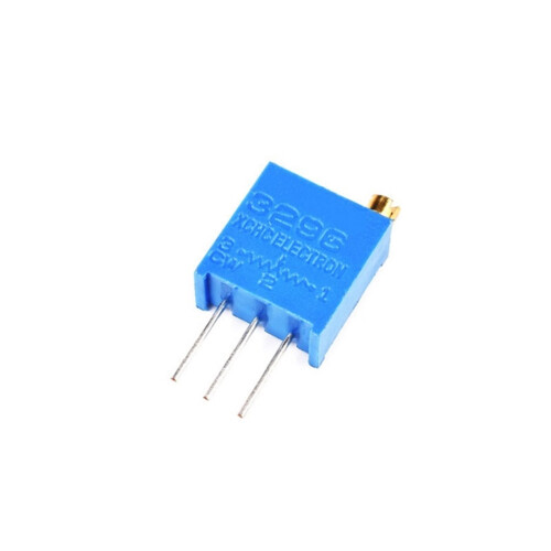 10PCS3296W Ποτενσιόμετρο ακριβείας ρυθμιζόμενης αντίστασης πολλαπλών στροφών 1