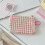 Gebreide wollen make-uptas van polyester, 16x11x3 cm 6