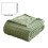 Green Fluffy Blanket Ultra Soft 39x59 Inch 3