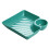 Dumpling Plate Non-slip Stackable Plastic Dipping Saucer Sushi Dish for Restaurant,Yellow 5
