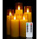 LED Pillar Candles Battery Operated Remote Timer 3D Wick 3
