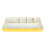 Stackable Acrylic Watch Parts Box 5 Compartments for Repair Tools Yellow 14