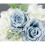 Artificial Rose Bridal Bouquet White Light Peach 3