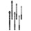 Masonry Drill Bits Set with Tungsten Carbide Tips for Various Surfaces 2