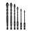 Masonry Drill Bits Set with Tungsten Carbide Tips for Various Surfaces 6
