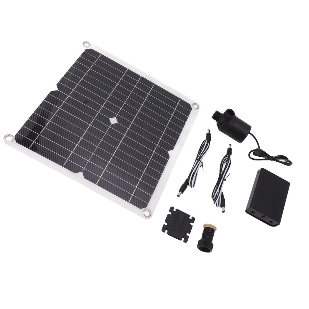 Solar Water Pump Kit 12V 22W With 100W Solar Panel For Fountain & Garden 8001387602667