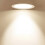 20pcs Downlight Shading Plate Round Recessed Light Diffusion Plates Light Diffusers Easy Installation And Replacement Light Diffusers 7