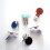 Enamel Metal Pacifier Clip Round 21 pcs 5