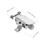 1 Set Sturdy Snare Drum Strainer Silver Metal For Professional Drummers 7