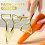 Stainless Steel Vegetable Peeler Ergonomic Handle 1pc 2