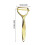 Stainless Steel Vegetable Peeler Ergonomic Handle 1pc 3