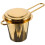 1 stk. rustfri teinfuser i gyldent rustfrit stål med håndtagsdesign 4