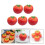 5Pcs Realistic Artificial Tomato Models Fake Tomato Figurines Display Props 7
